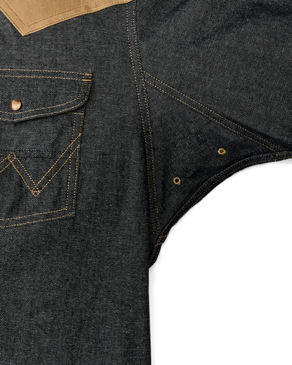 WRANGLER X FILSON WILD ADVENTURE SHIRT - INDIGO