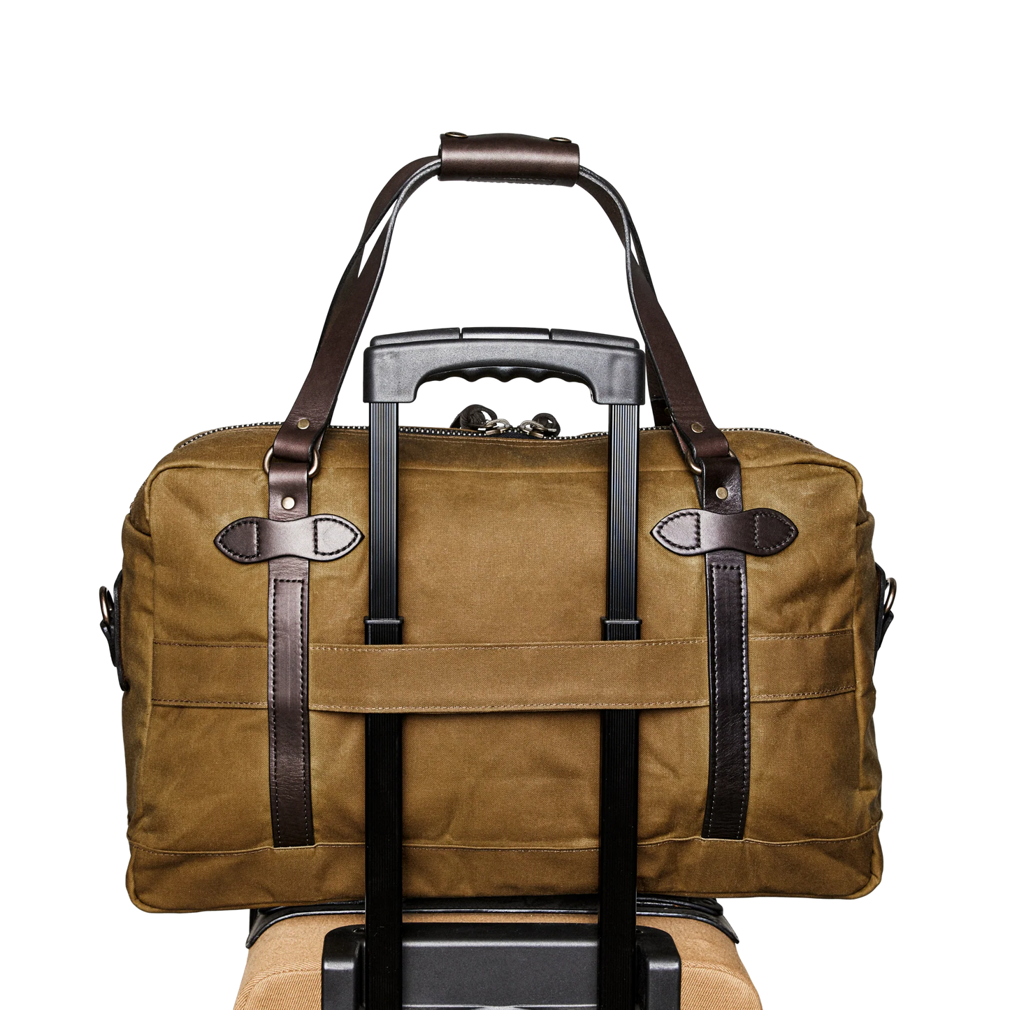 FILSON 48-HOUR TIN CLOTH DUFFLE BAG - DARK TAN