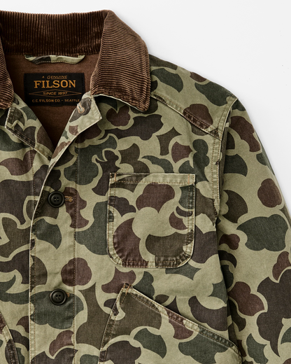 FILSON CANVAS OUTFITTER JACKET - TUNDRA SHRUB CAMO