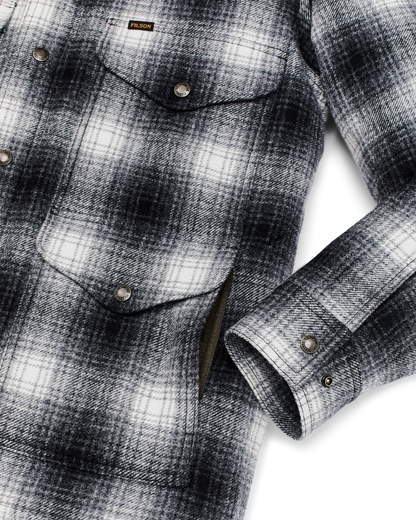 FILSON SPOKANE INSULATED CRUISER JACKET - CHARCOAL OMBRE