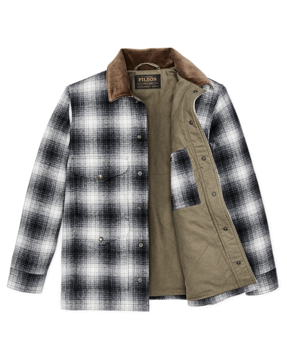 FILSON SPOKANE INSULATED CRUISER JACKET - CHARCOAL OMBRE