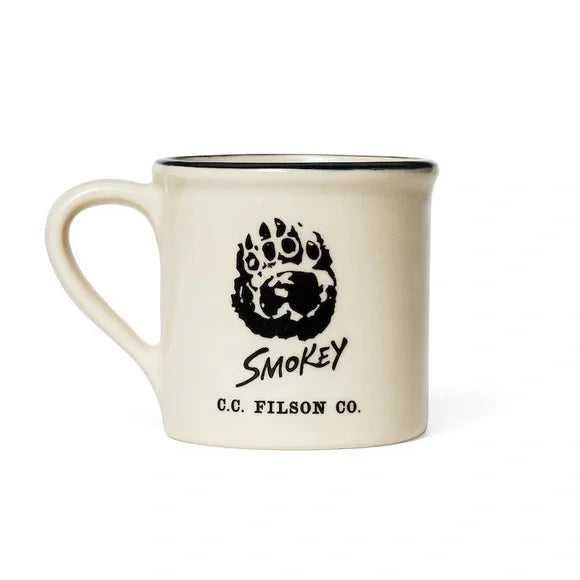FILSON SMOKEY BEAR STONEWARE MUG - NATURAL
