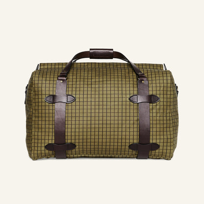 FILSON OIL FINISH TIN CLOTH DUFFLE - FLYWAY GREEN