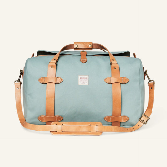 FILSON MEDIUM RUGGED TWILL DUFFLE BAG - LAKE GREEN