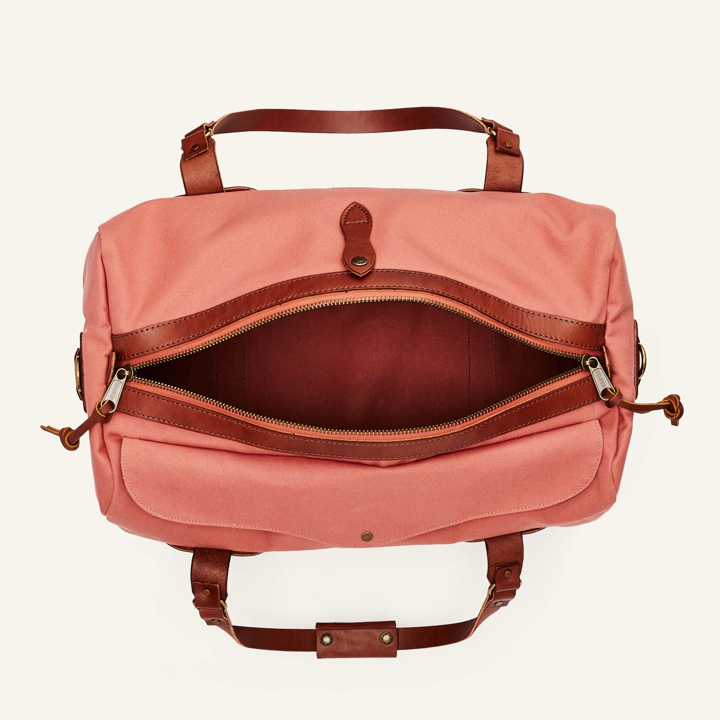 FILSON MEDIUM RUGGED TWILL DUFFLE BAG - Cedar Red