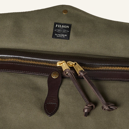 FILSON MEDIUM RUGGED TWILL DUFFLE BAG - Otter Green