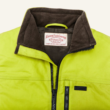 FILSON TIN CLOTH PRIMALOFT® VEST - LASER GREEN