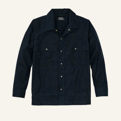 FILSON DRY TIN CLOTH JAC-SHIRT - NAVY