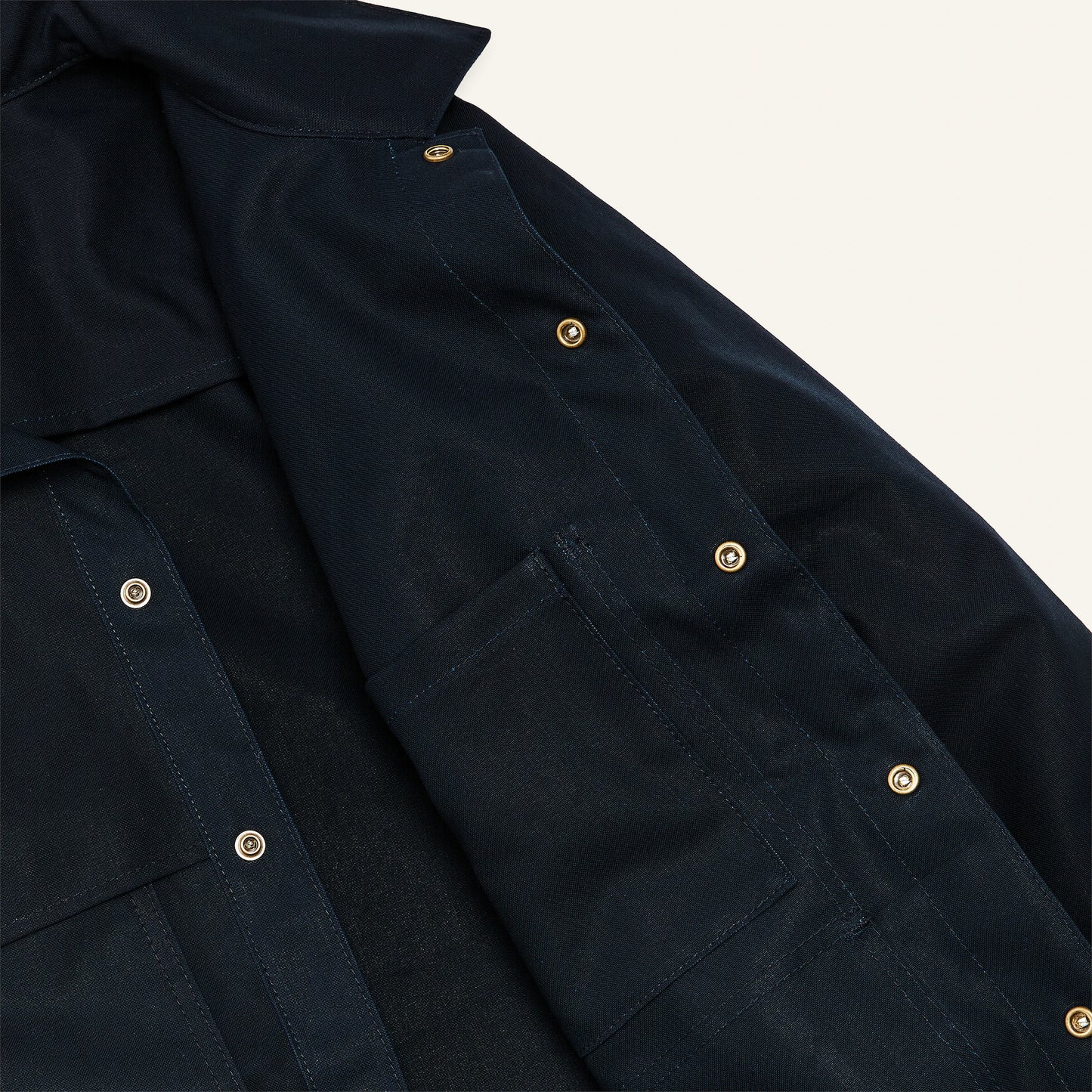 FILSON DRY TIN CLOTH JAC-SHIRT - NAVY