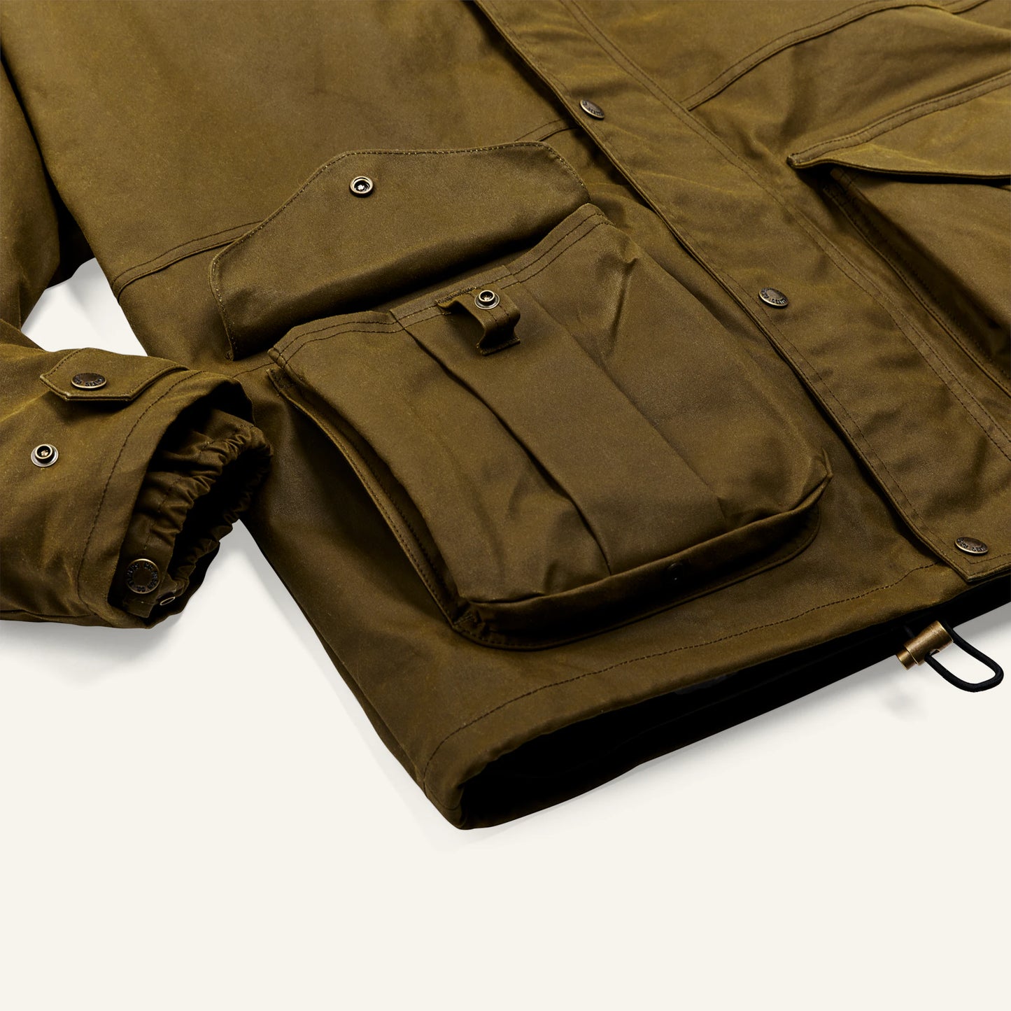 FILSON FOUL WEATHER JACKET - DARK TAN