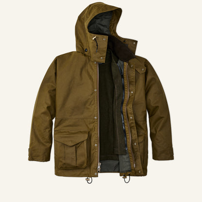 FILSON FOUL WEATHER JACKET - DARK TAN