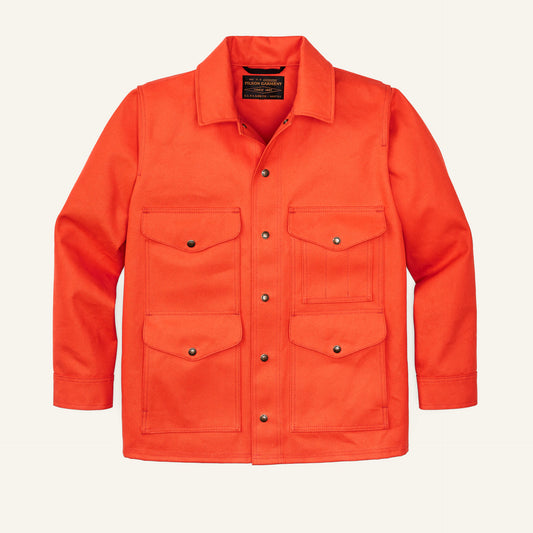 FILSON RUGGED TWILL CRUISER JACKET - PHEASANT RED