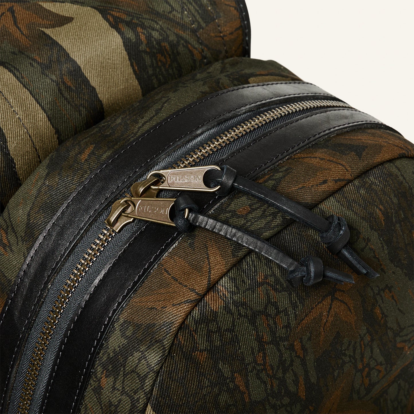 FILSON LARGE RUGGED TWILL RUCKSACK - MAPLE BARK CAMO