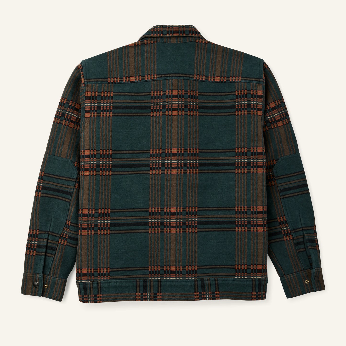 FILSON BEARTOOTH CAMP JACKET - FIR/COPPER BLANKET PLAID