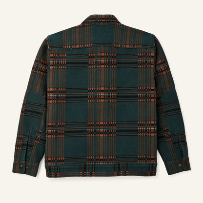 FILSON BEARTOOTH CAMP JACKET - FIR/COPPER BLANKET PLAID