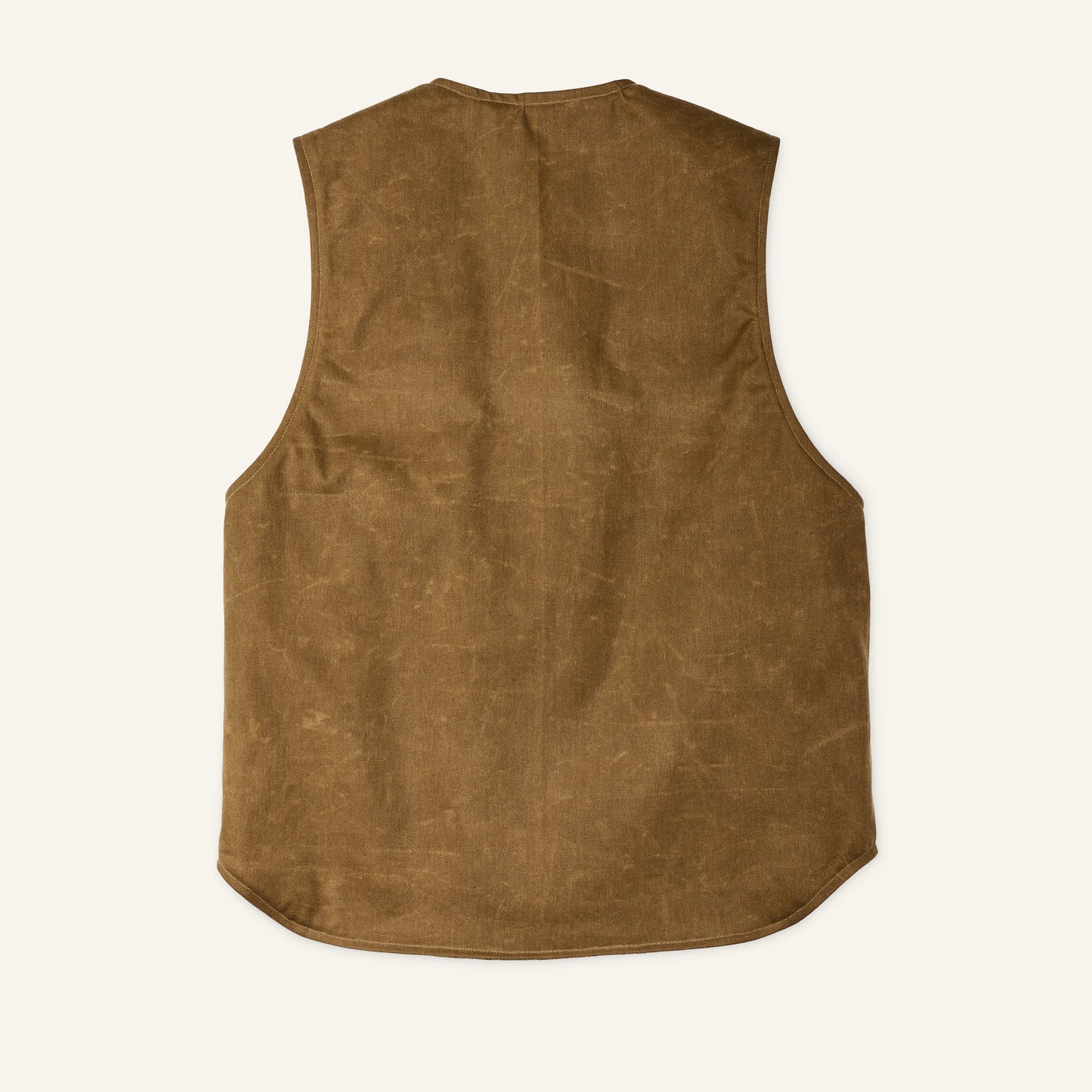 FILSON X GOVERNOR BAXTER REVERSIBLE VEST - DARK TAN