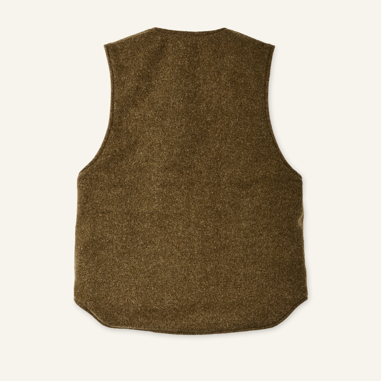 FILSON X GOVERNOR BAXTER REVERSIBLE VEST - DARK TAN