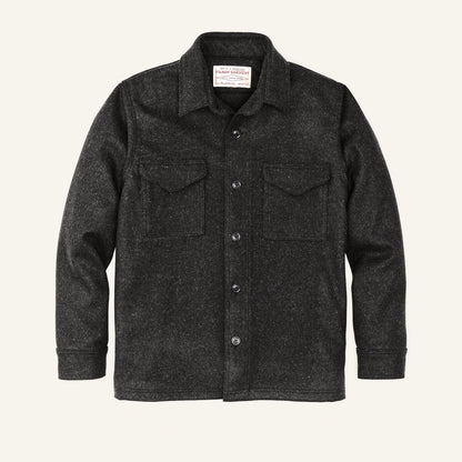 FILSON SEATTLE WOOL JAC-SHIRT - CHARCOAL GRAY