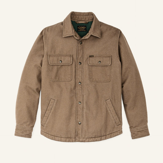 FILSON FLEECE LINED JAC-SHIRT - KANGAROO