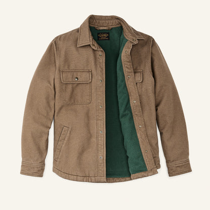 FILSON FLEECE LINED JAC-SHIRT - KANGAROO