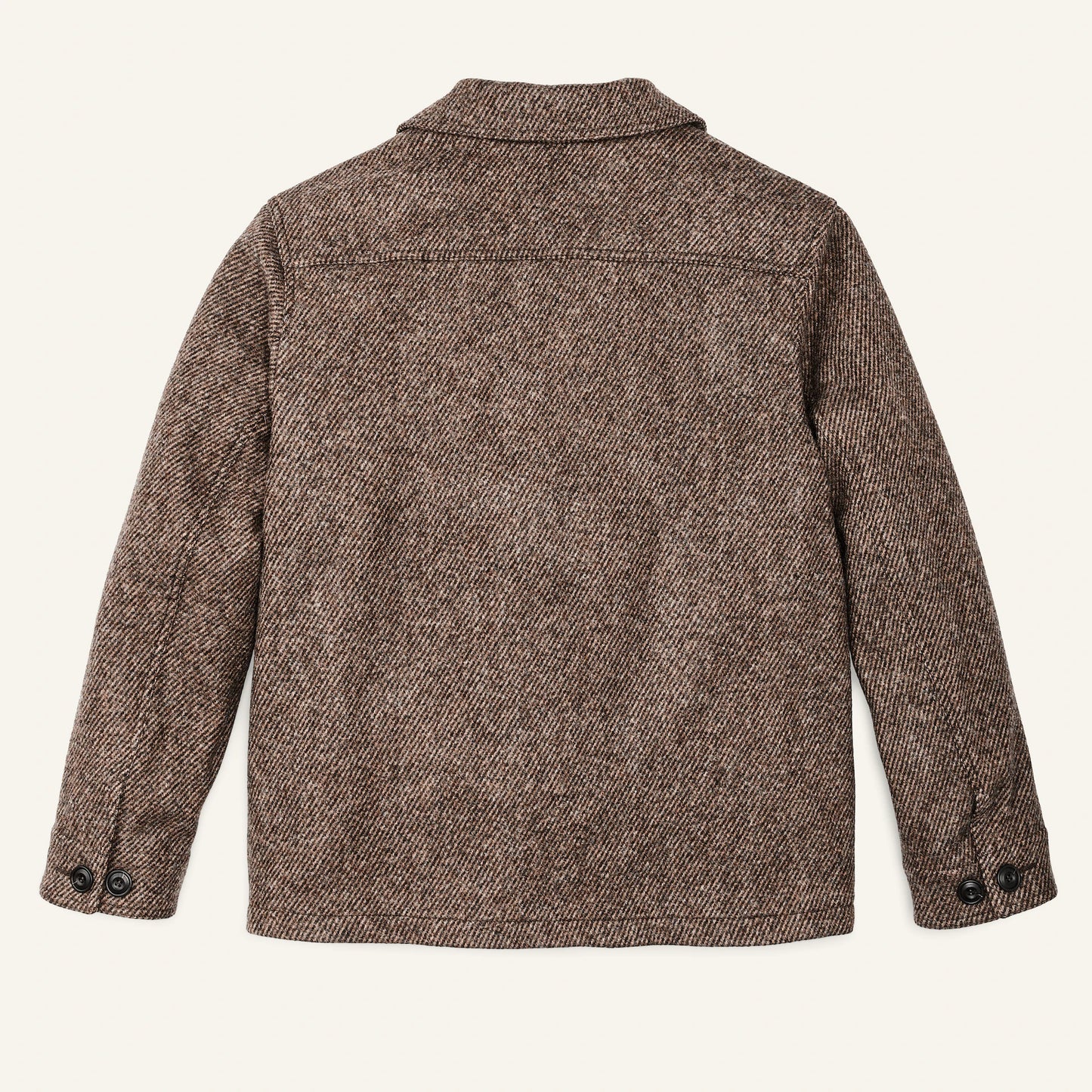 FILSON DECATUR ISLAND WOOL JACKET - NATURAL BROWN