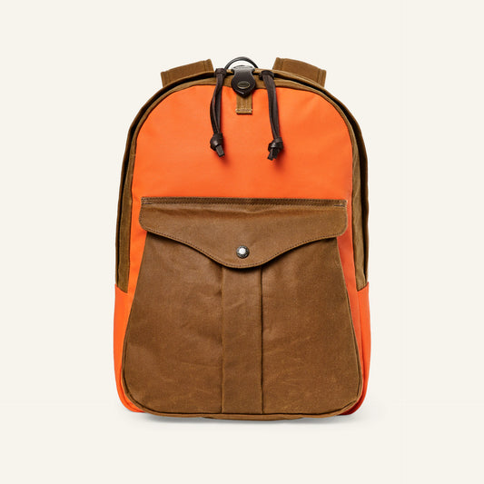 FILSON JOURNEYMAN BACKPACK - DARK TAN/FLAME