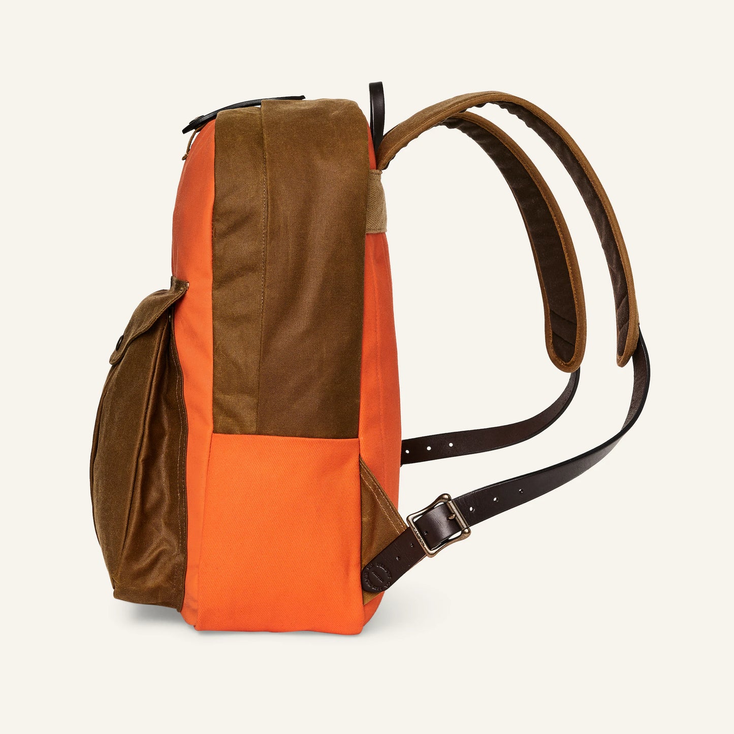 FILSON JOURNEYMAN BACKPACK - DARK TAN/FLAME