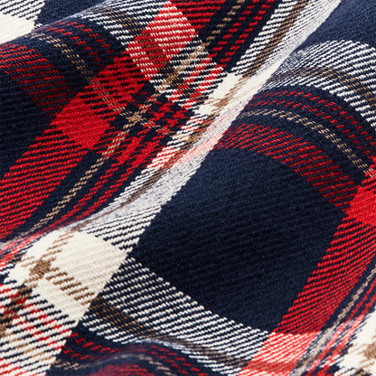 FILSON DEER ISLAND RANCH COAT - NAVY RED MULTI PLAID