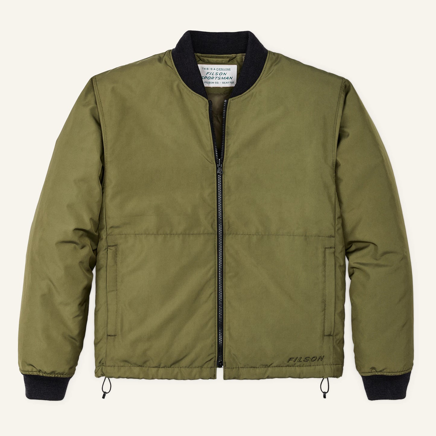 FILSON DOWN LINER JACKET - WINTER MOSS