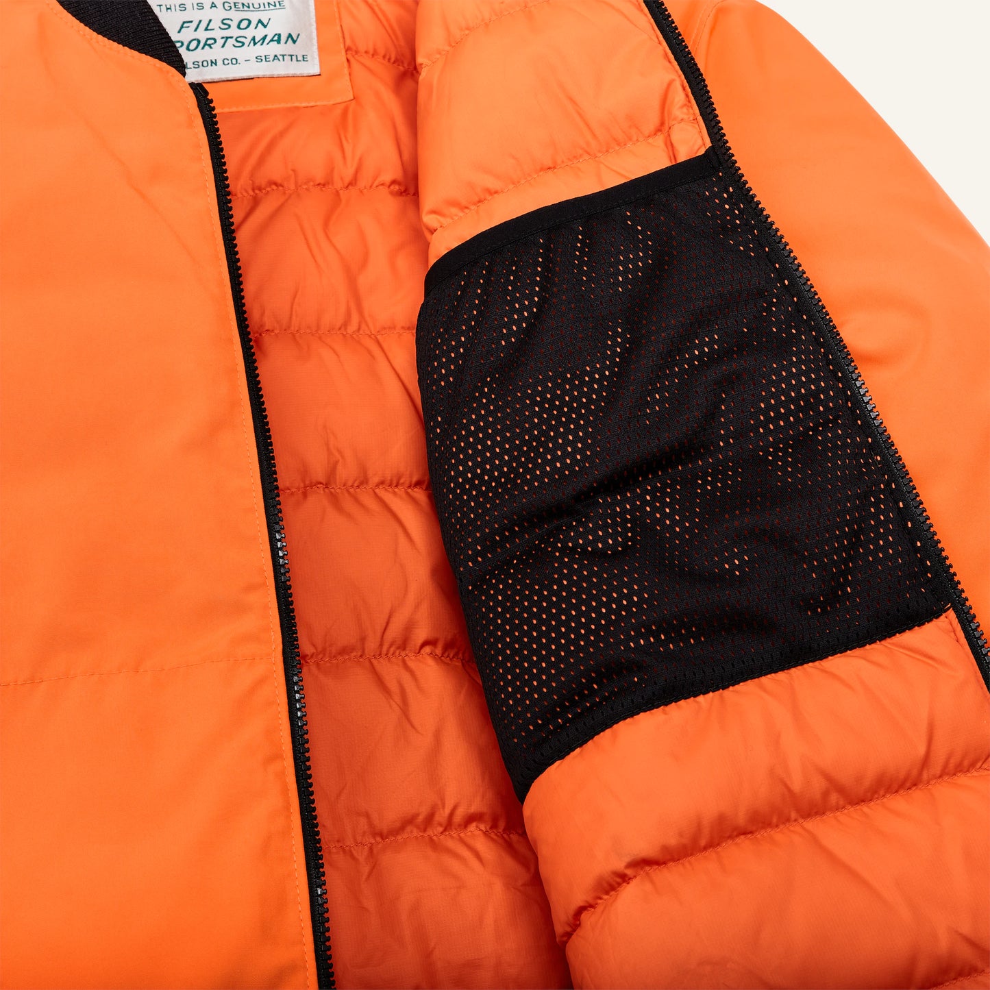 FILSON DOWN LINER JACKET - BLAZE ORANGE