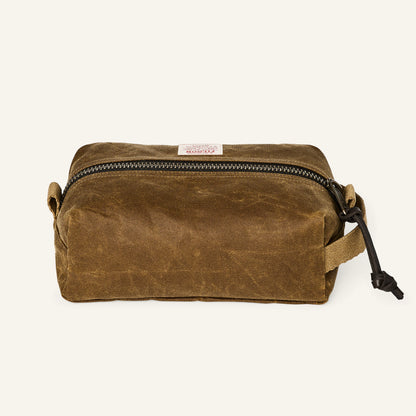 FILSON TIN CLOTH TRAVEL KIT - DARK TAN