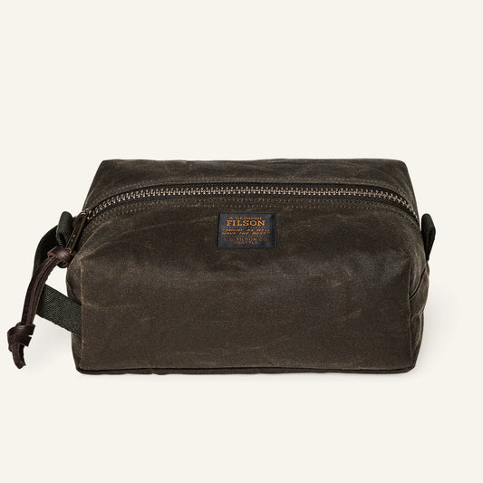 FILSON TIN CLOTH TRAVEL KIT - OTTER GREEN