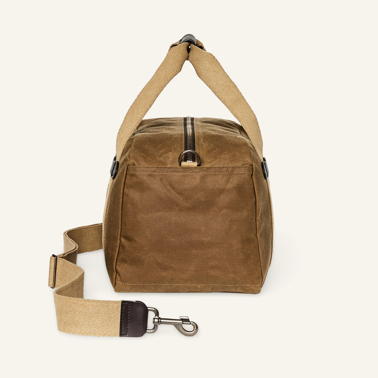 FILSON SMALL TIN CLOTH DUFFLE BAG - DARK TAN