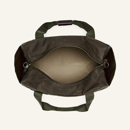 FILSON MEDIUM TIN CLOTH DUFFLE BAG - OTTER GREEN