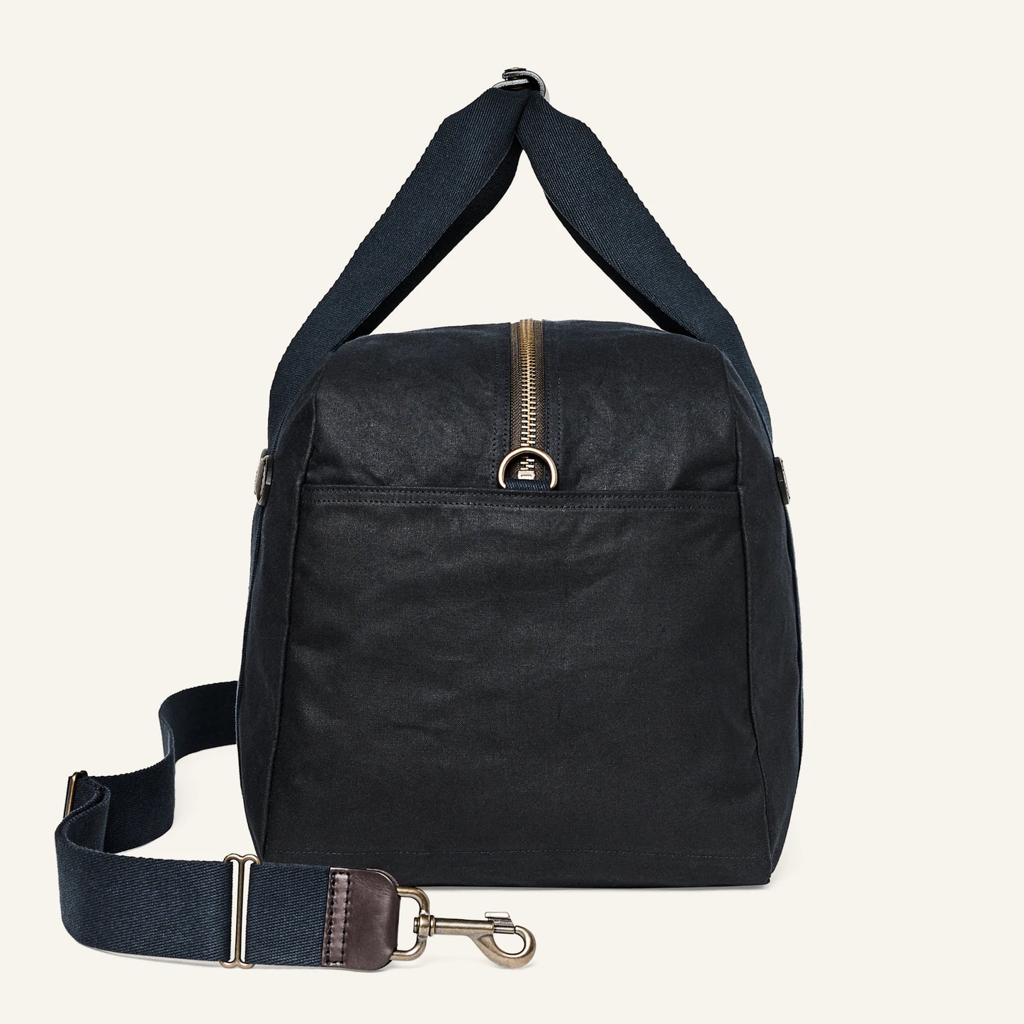 FILSON MEDIUM TIN CLOTH DUFFLE BAG - NAVY