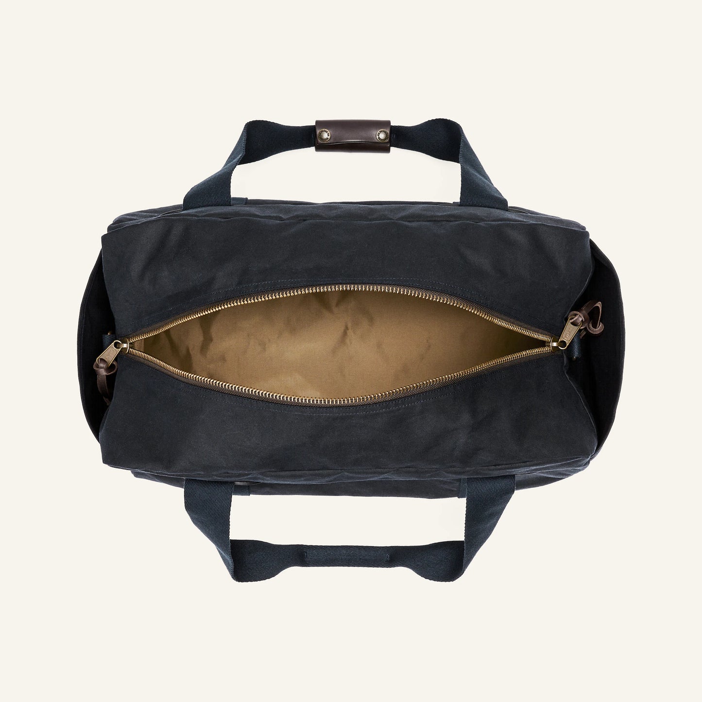 FILSON MEDIUM TIN CLOTH DUFFLE BAG - NAVY