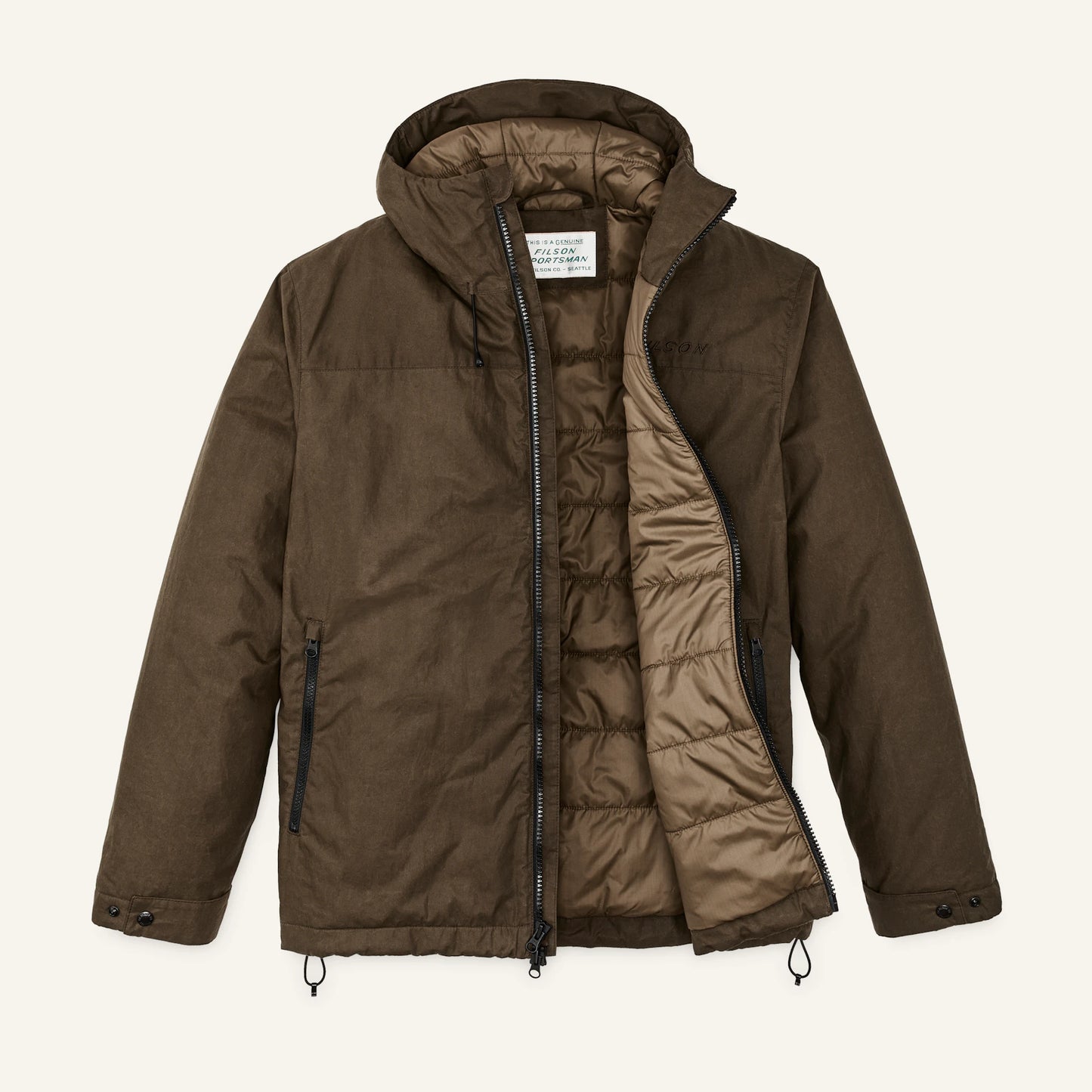 FILSON RANGER INSULATED JACKET - MARSH OLIVE