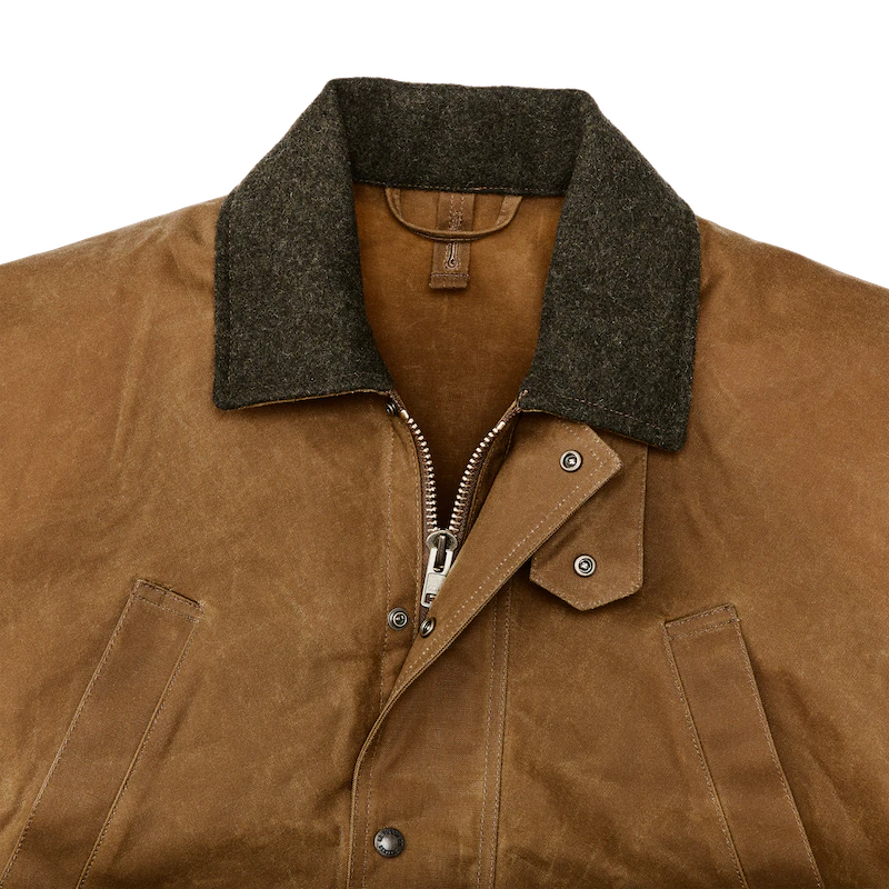 FILSON TIN CLOTH FIELD JACKET IMPORTED - DARK TAN