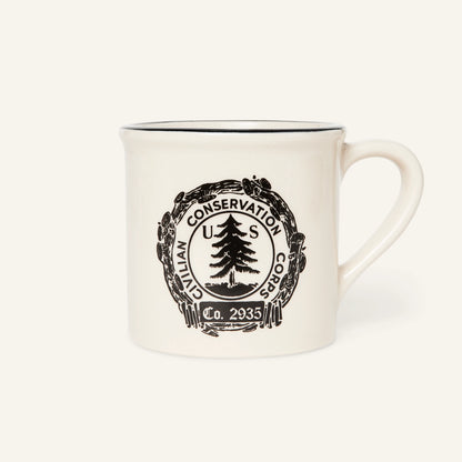 FILSON CCC STONEWARE MUG - NATURAL