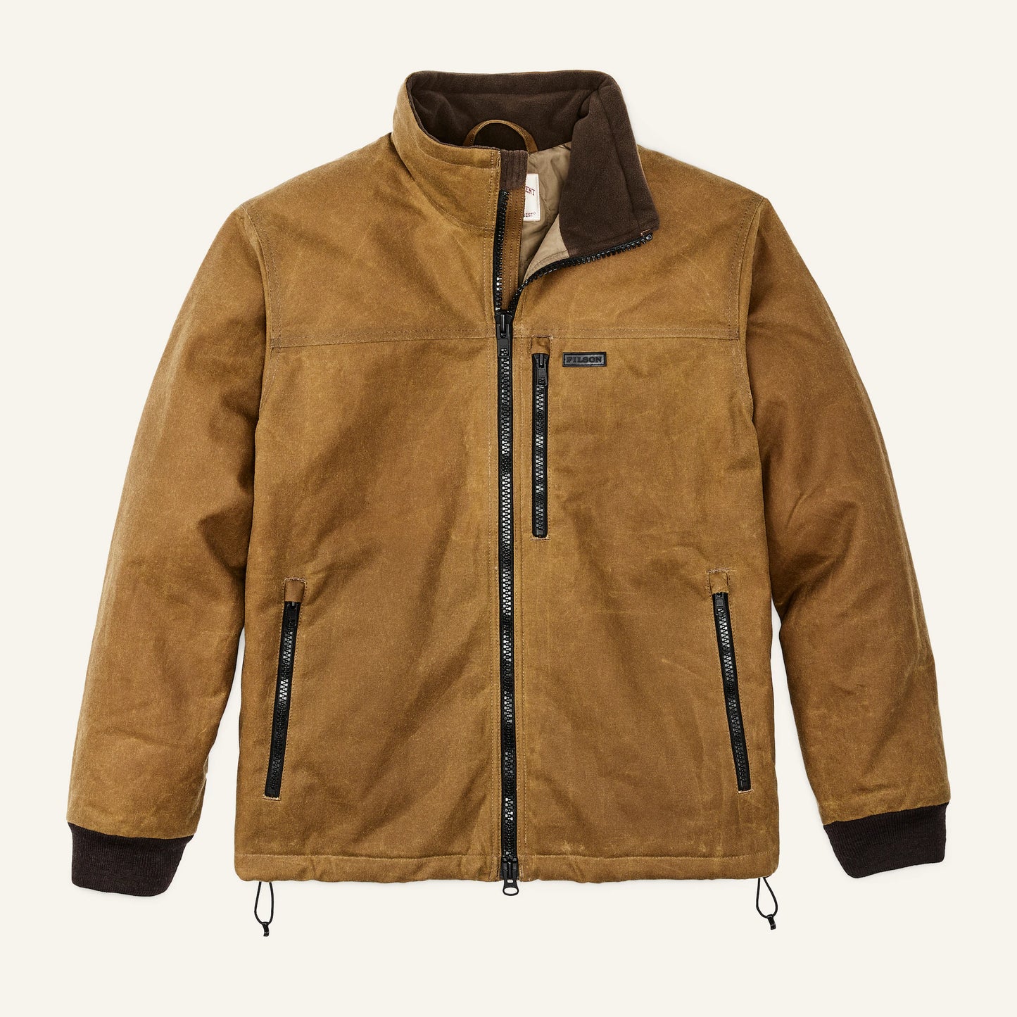 FILSON TIN CLOTH PRIMALOFT® JACKET - DARK TAN