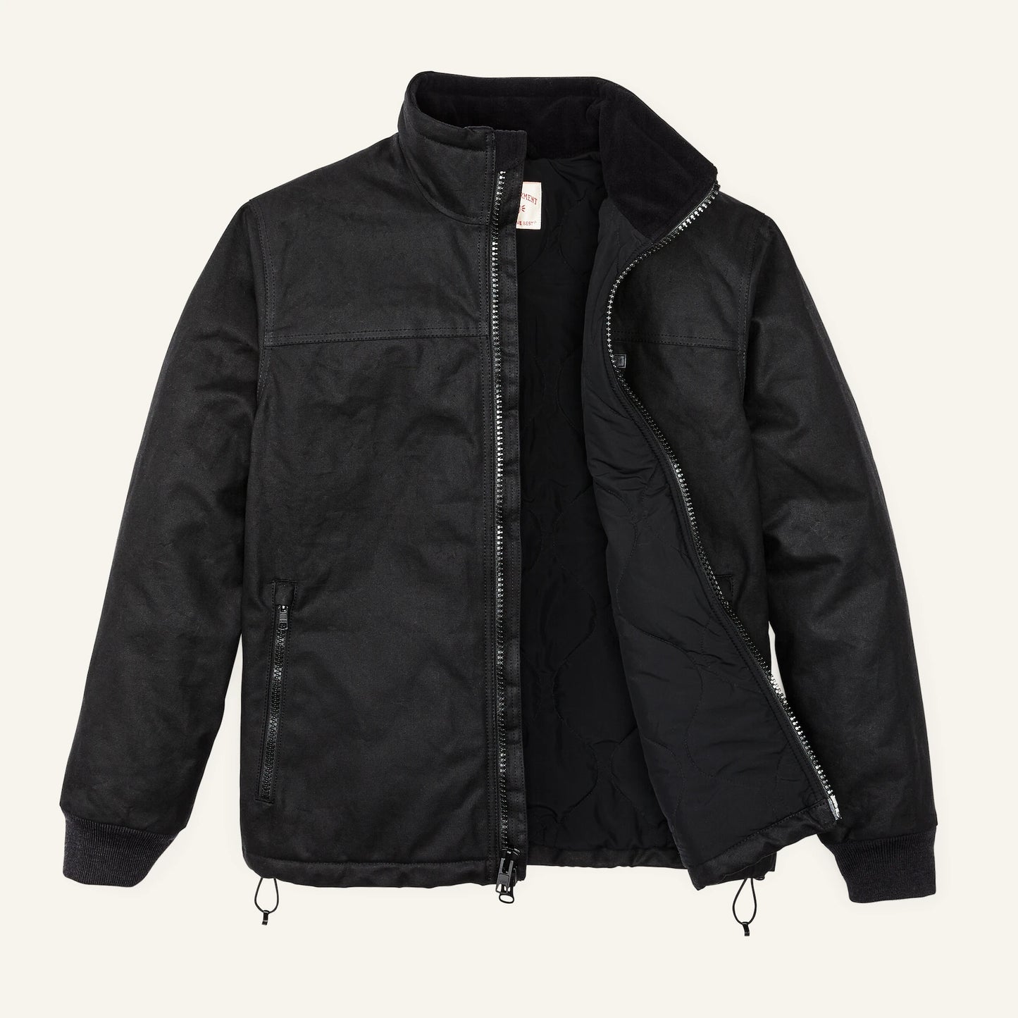 FILSON TIN CLOTH PRIMALOFT® JACKET - BLACK