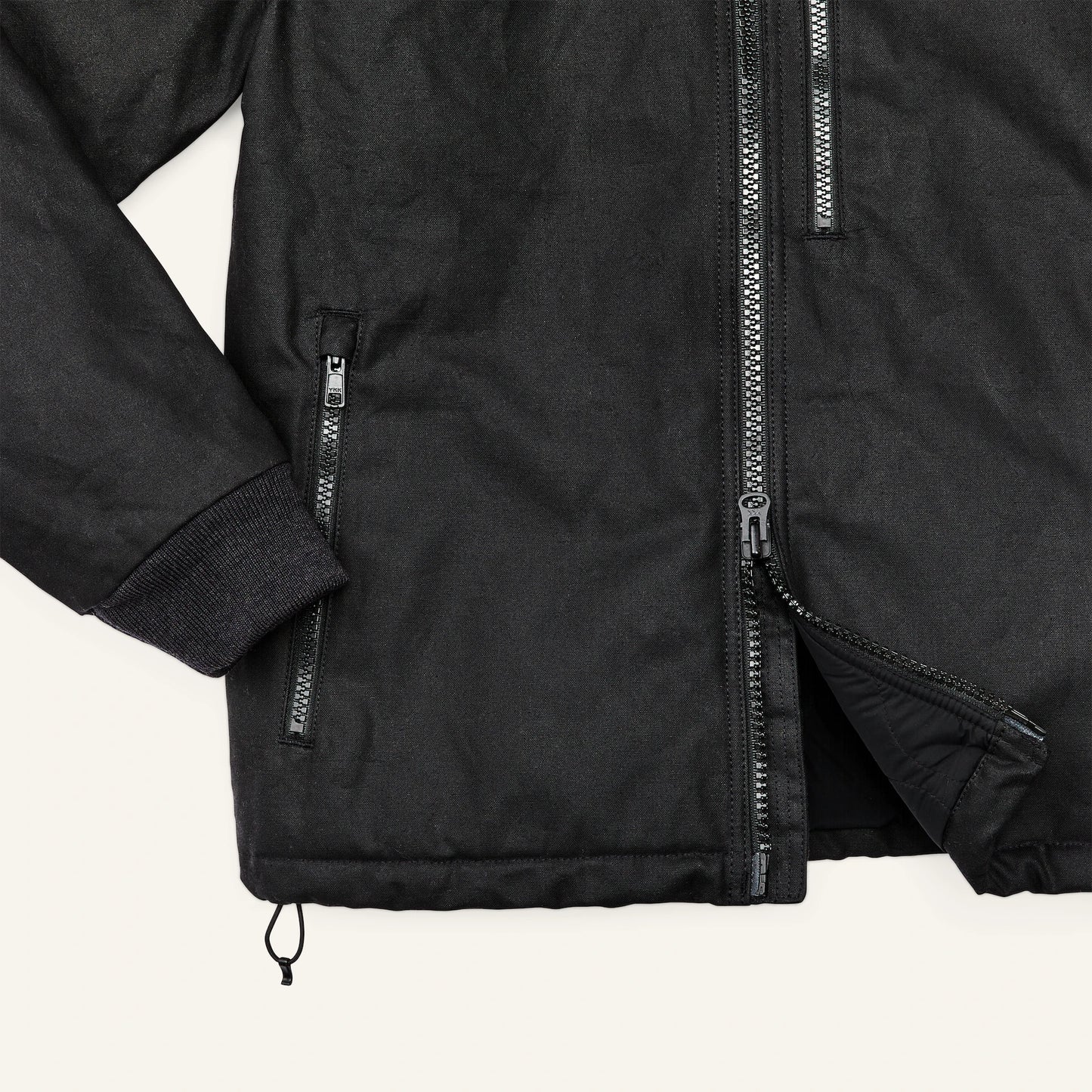 FILSON TIN CLOTH PRIMALOFT® JACKET - BLACK