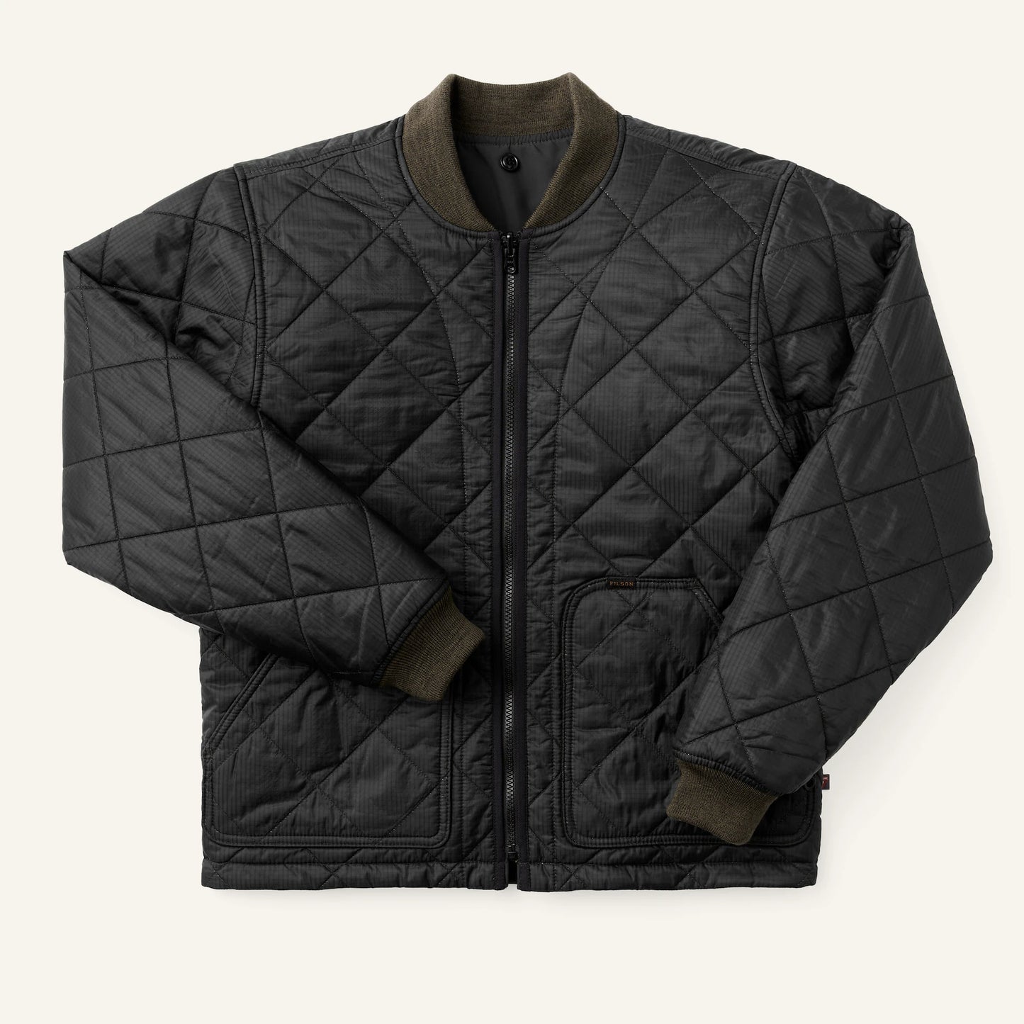 FILSON EAGLE PLAINS JACKET LINER - CHARCOAL