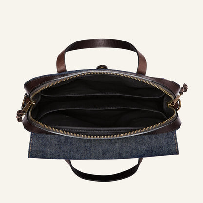 FILSON DENIM ORIGINAL BRIEFCASE - RAW INDIGO