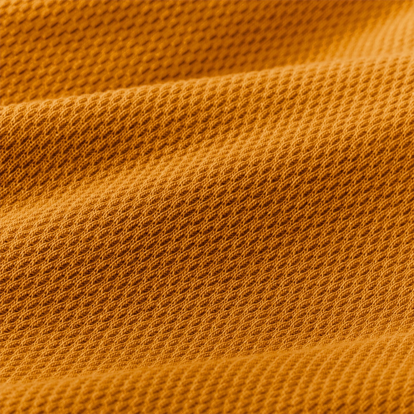 FILSON WAFFLE KNIT HENLEY - BUCKTHORN BROWN