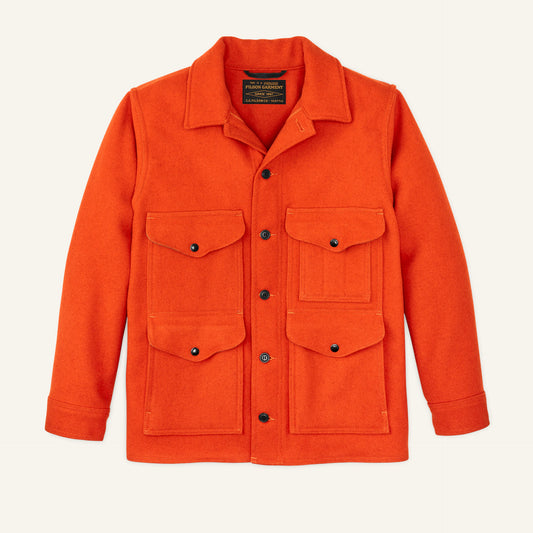 FILSON MACKINAW WOOL CURISER JACKET - FLAME