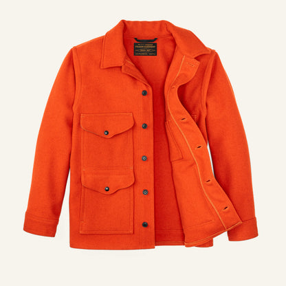 FILSON MACKINAW WOOL CURISER JACKET - FLAME