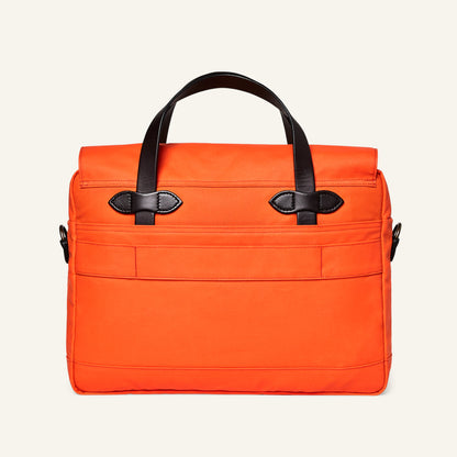 FILSON 24-HOUR TIN CLOTH BRIEFCASE - FLAME