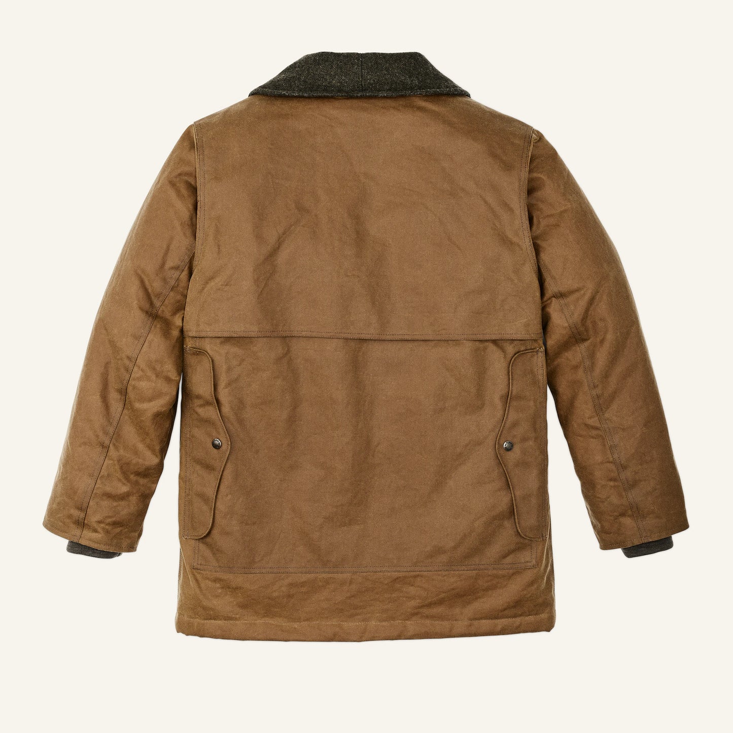 FILSON TIN CLOTH INSULATED PACKER COAT - DARK TAN