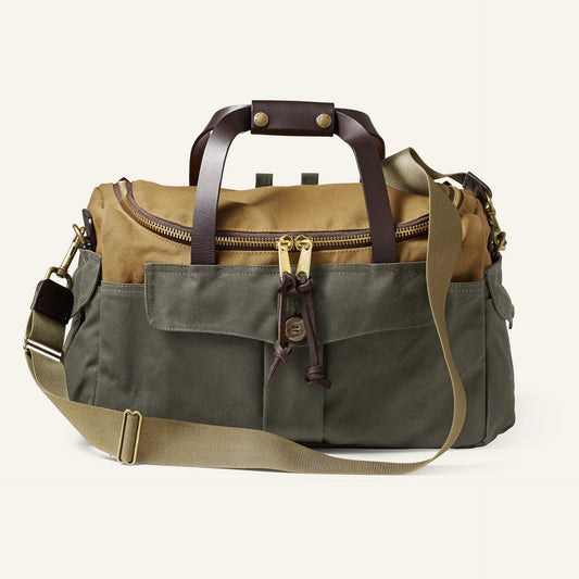 FILSON HERITAGE SPORTSMAN BAG - TAN/OTTER GREEN